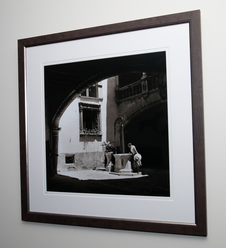 Courtyard - 1956 - ESTATE PRINT